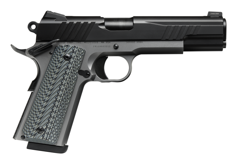 Savage 1911 Govt. Black / Grey .45 ACP 5" Barrel 8-Rounds