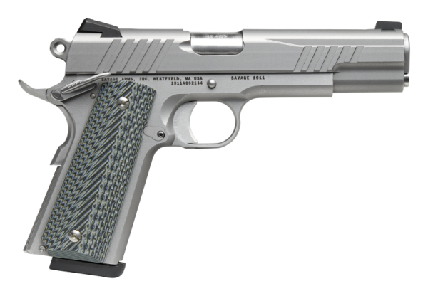 Savage 1911 Govt. Stainless .45 ACP 5" Barrel 8-Rounds