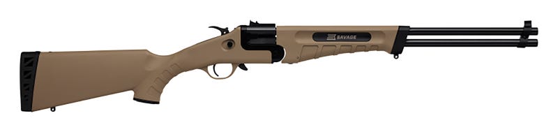 Savage 42 Takedown Flat Dark Earth .22 LR / .410 GA 20" Barrel 2-Rounds