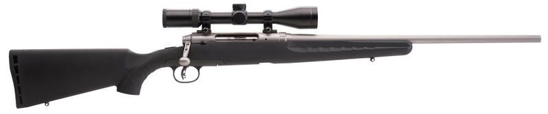Savage Axis II XP Stainless Stainless .243 Win 22-inch 4Rds Bushnell Banner 3-9x40 Scope