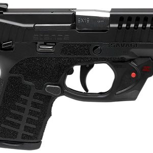 Savage Stance Pistol 9mm 3.2" Barrel 7-Rounds with Viridian E-Series Red Laser