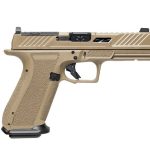 Shadow Systems DR920 Elite Pistol Flat Dark Earth 9mm 4.5" Barrel 17-Rounds Optics Ready Elite Slide