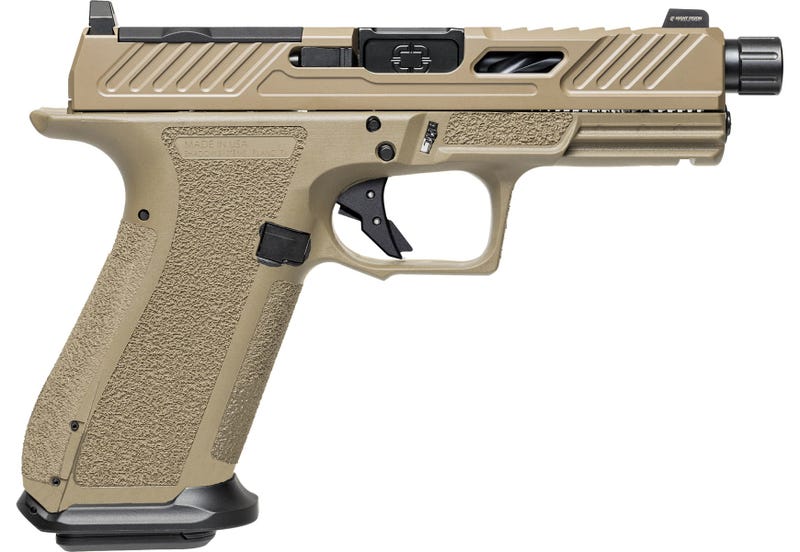 Shadow Systems XR920 Elite Optic Ready FDE 9mm 4.5" Threaded Barrel 17-Rounds 2-Magazines