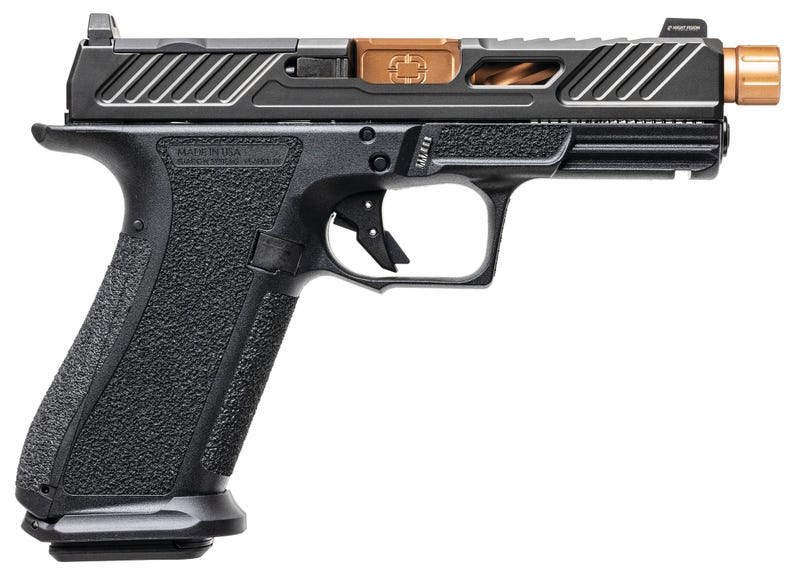 Shadow Systems XR920 Elite Optic Ready 9mm 4.5" Bronze Threaded Barrel 17-Rounds 2-Magazines