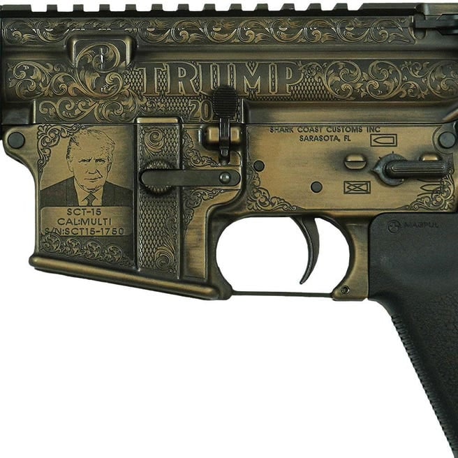 Shark Coast Tactical "Trump" AR-15 5.56 / .223 Rem 16" Barrel 30-Rounds M-LOK