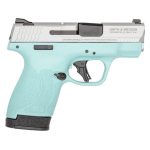 Smith and Wesson M&P9 Shield Plus Robin's Egg Blue 9mm 3.1" Barrel 13-Rounds