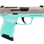 Sig Sauer P365 Stainless / Turquoise .380 ACP 3.1" Barrel 10-Rounds