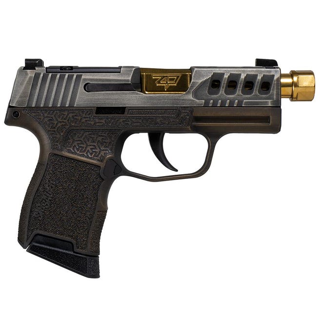 Sig Sauer P365 OR Grey / Brown 9mm 3.7" Barrel 10-Rounds Ported Slide