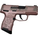 Sig Sauer P365 Optic Ready "Gun & Roses" Rose Gold 9mm 3.1" Barrel 10-Rounds