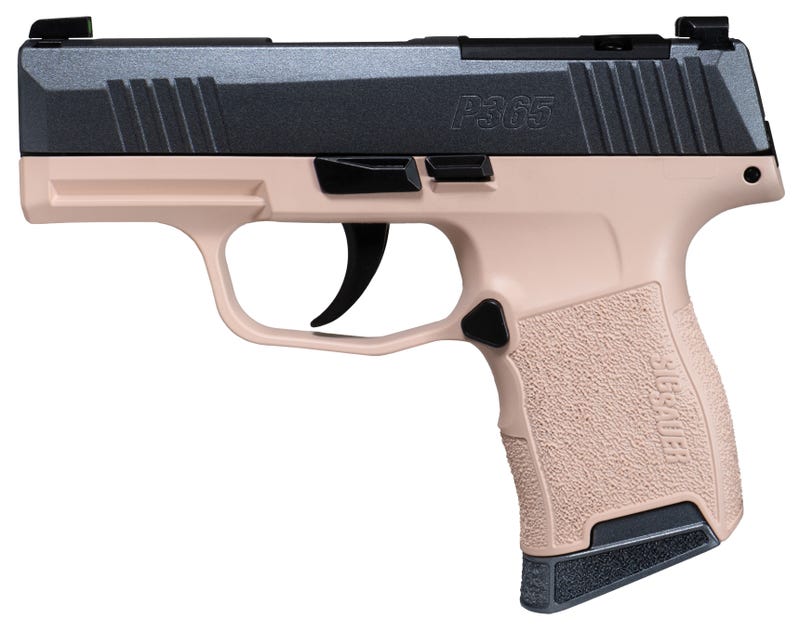 Sig Sauer P365 "Peach Fuzz" 9mm 3.1" Barrel 10-Rounds