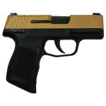 Sig Sauer P365OR Gold Glitter 9mm 3.1" Barrel 10-Rounds 2 Mags