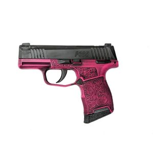 Sig Sauer P365OR Custom "Pink Filigree" 9mm 3.1" Barrel 10-Rounds