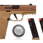 Sig Sauer P365X-Macro Comp 2A Coyote Brown 9mm 3.1" Barrel 17-Rounds