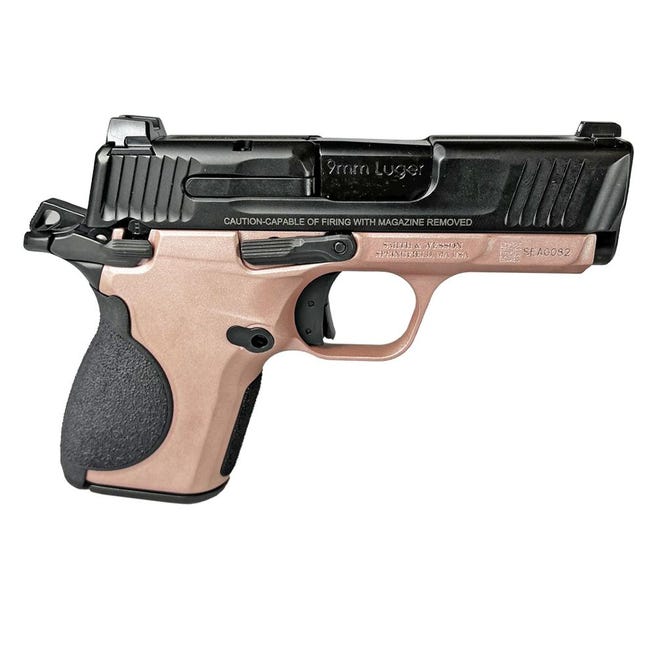 Smith and Wesson CSX Rose Gold 9mm 3.1" Barrel 12-Rounds 2 Mags