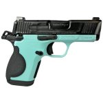 Smith and Wesson CSX Tiffany Blue 9mm 3.1" Barrel 12-Rounds 2 Mags