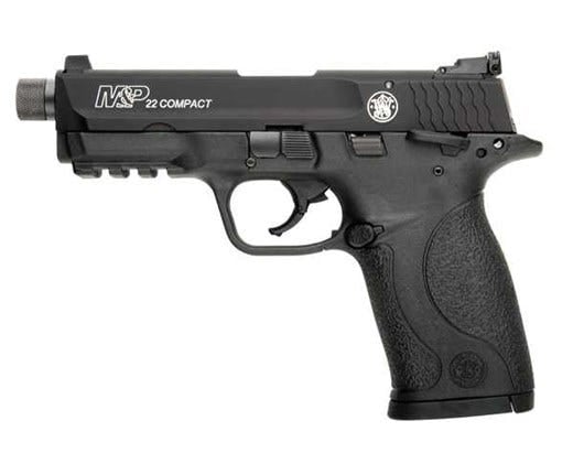 Smith and Wesson M&P 22 Threaded .22LR 3.6" Barrel 10-Rounds Thumb Safety