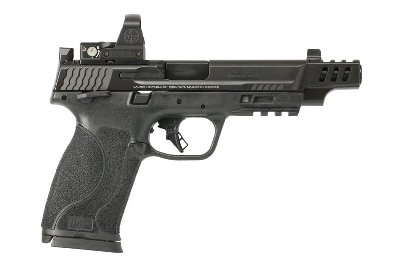 Smith and Wesson M&P10mm M2.0 PC 10mm 5.6" Barrel 15-Rounds w/ DPP Red Dot