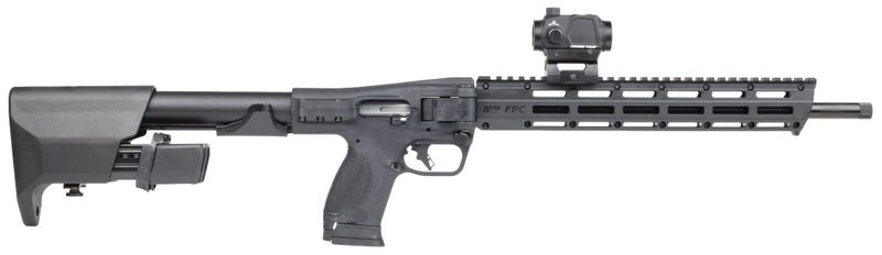 Smith and Wesson M&P15 FPC 9mm 16.25" Barrel 23-Rounds w/ Crimson Trace Red Dot
