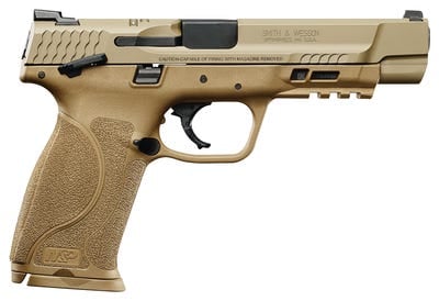 Smith and Wesson M&P40 M2.0 Flat Dark Earth .40S&W 5" Barrel 15-Rounds W/ Thumb Safety