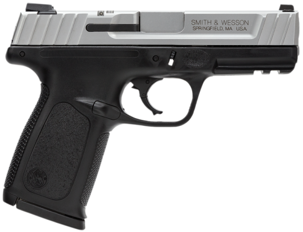 Smith and Wesson SD9VE Stainless 9mm 4" Barrel 10-Rounds MA Compliant