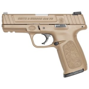 Smith and Wesson SD9VE Flat Dark Earth 9mm 4" Barrel 16-Rounds