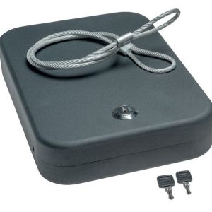 Snap Safe Lock Box XL Key Entry 1 Handgun 10" W x 7" H x 2" D