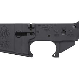 Spikes Tactical Pipe Hitter Union Spade Logo Stripped Lower Black .223 Rem / 5.56