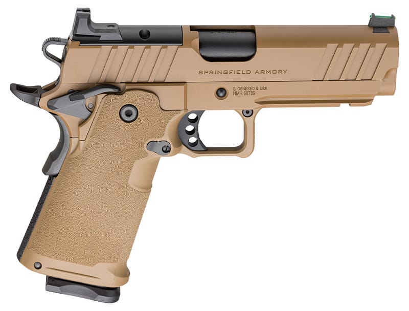 Springfield Armory 1911 DC Prodigy Coyote Brown 9mm 4.25" Barrel 10-Rounds