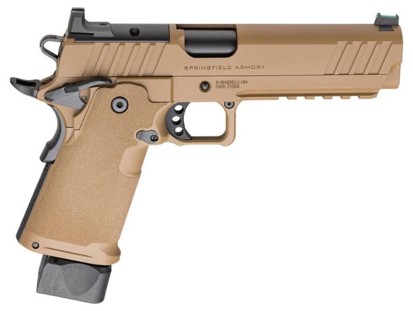 Springfield Armory 1911 DS Prodigy Coyote Brown 9mm 5" Barrel 20-Rounds