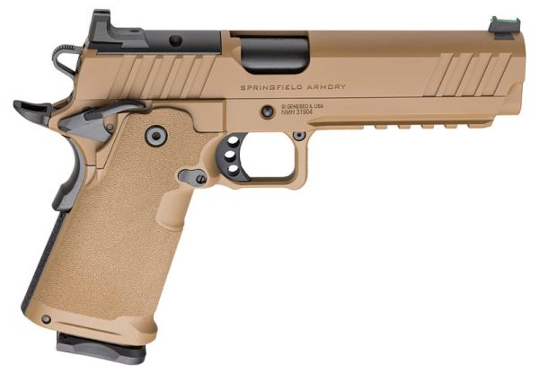 Springfield Armory 1911 DS Prodigy Coyote Brown 9mm 5" Barrel 10-Rounds