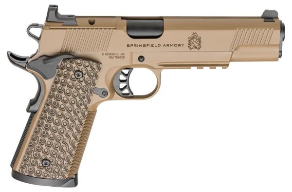 Springfield Armory 1911 TRP AOS Coyote Brown .45 ACP 5" Barrel 8-Rounds