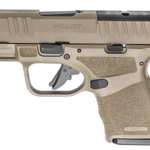 Springfield Armory Hellcat OSP Flat Dark Earth 9mm 3" Barrel 10-Rounds w/ Viridian RFX Green Dot