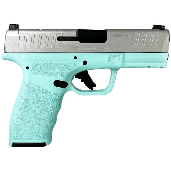 Springfield Armory Hellcat Pro Tiffany Blue / Silver 9mm 3.7" Barrel 15-Rounds