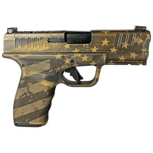 Springfield Hellcat Pro OSP Distressed Flag Bronze 9mm 3.7" Barrel 15-Rounds