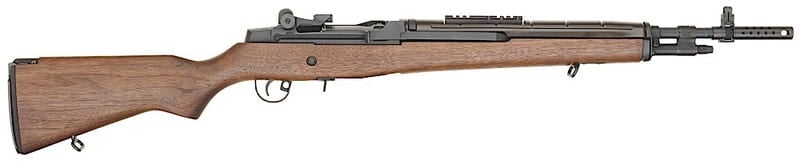 Springfield Armory M1A Scout Squad Walnut .308 Win 18" Barrel 10-Rounds Adjustable Rear Sight