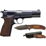 Springfield Armory SA-35 Black / Walnut 9mm 4.7" Barrel 15-Rounds w/ Knife