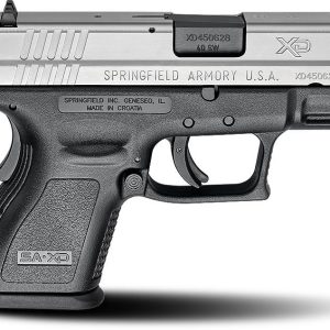 Springfield XD40 Sub-Compact Black/Stainless .40 S&W 3" Barrel 9-Rounds