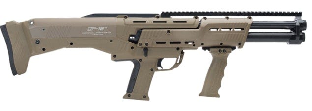Standard Manufacturing DP12 Flat Dark Earth 12 GA 18.75" Barrel 10-Rounds 3" with Manual Safety