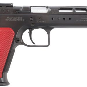 Tanfoglio Gold Match Black / Red 10mm 6" Barrel 10-Rounds Optics Ready
