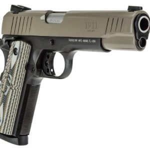Taurus 1911FS Sand .45 ACP 5" Barrel 8-Rounds w/ Custom VZ Grips