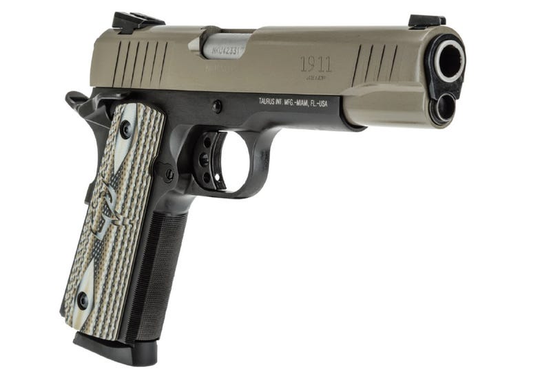 Taurus 1911FS Sand .45 ACP 5" Barrel 8-Rounds w/ Custom VZ Grips