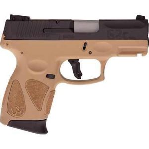 Taurus G2C Black Slide / Flat Dark Earth Frame 9mm 3.2" Barrel 12-Rounds