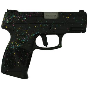 Taurus G2C Custom "Multi-Color Paint Splatter" 9mm 3.2" Barrel 12-Rounds