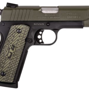 Taurus PT1911 Commander Green / Black .45 ACP 4.25" Barrel 8-Rounds VZ G10 Grips