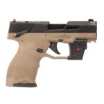 Taurus TX22 Compact Flat Dark Earth .22 LR 3.5" Threaded Barrel 13-Rounds w/ Viridian Laser