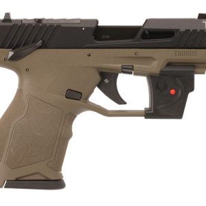 Taurus TX22 Compact OD Green .22 LR 3.5" Barrel 13-Rounds w/ Viridian Laser