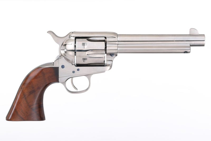 Taylors and Co 1873 Cattleman Master Nickel .45 Colt 5.5" Barrel 6-Rounds