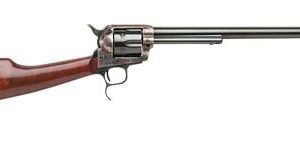 Taylors and Co Cattleman Revolving Carbine Case Hardened / Blued .357 Mag 18" Barrel 6-Rounds with Blade Front Sight