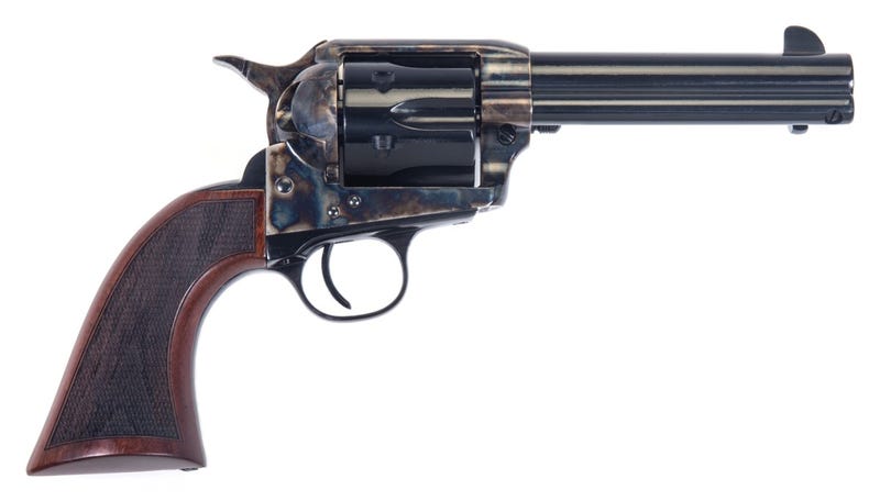 Taylors and Co Gunfighter Defender Blued / Walnut .357 Mag 5.5" Barrel 6-Rounds