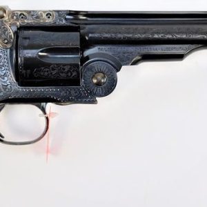 Taylors and Co Top Break Schofield .45 Colt 7" Barrel 6-Rounds Engraved